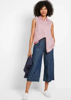 Femme bonprix Pantalons|Jupe-culotte en Lyocell