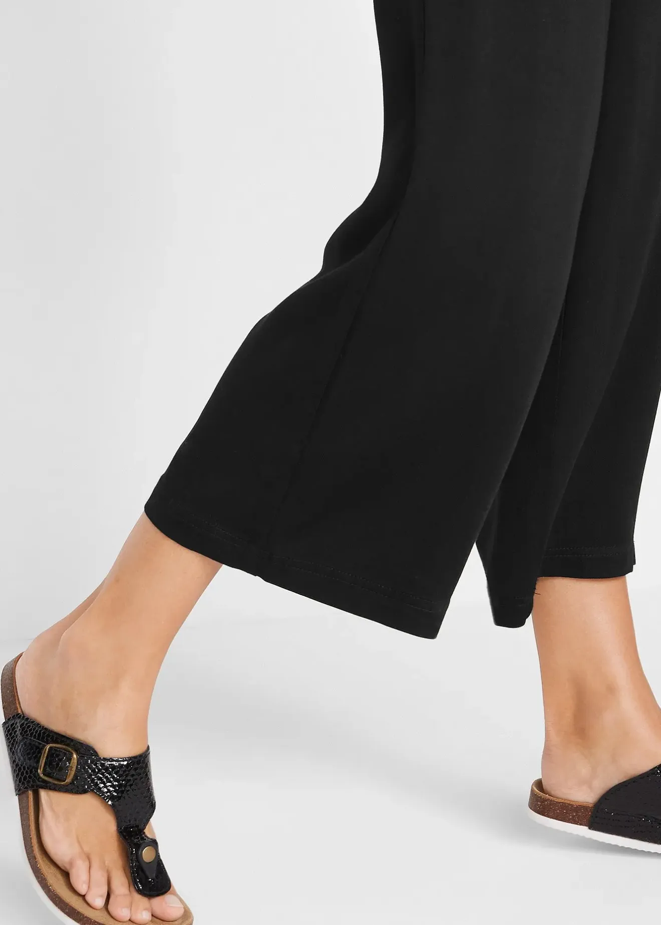bonprix Jupe-culotte en viscose fluide|Femme Pantalons
