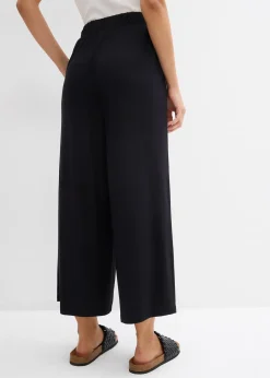 Femme bonprix Basiques|Pantalons|Jupe-culotte en viscose fluide