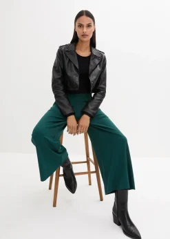 bonprix Jupe-culotte en viscose majoritaire|Femme Pantalons