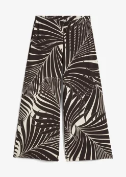 bonprix Jupe-culotte fluide en viscose mélangée|Femme Pantalons