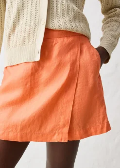 bonprix Jupe-short 100% lin|Femme Premium|Shorts