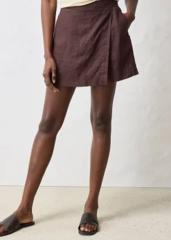 Femme bonprix Premium|Shorts|Jupe-short 100% lin