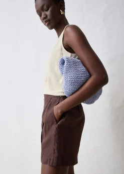 Femme bonprix Premium|Shorts|Jupe-short 100% lin