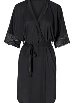 bonprix Kimono en satin|Femme Peignoirs|Dessous