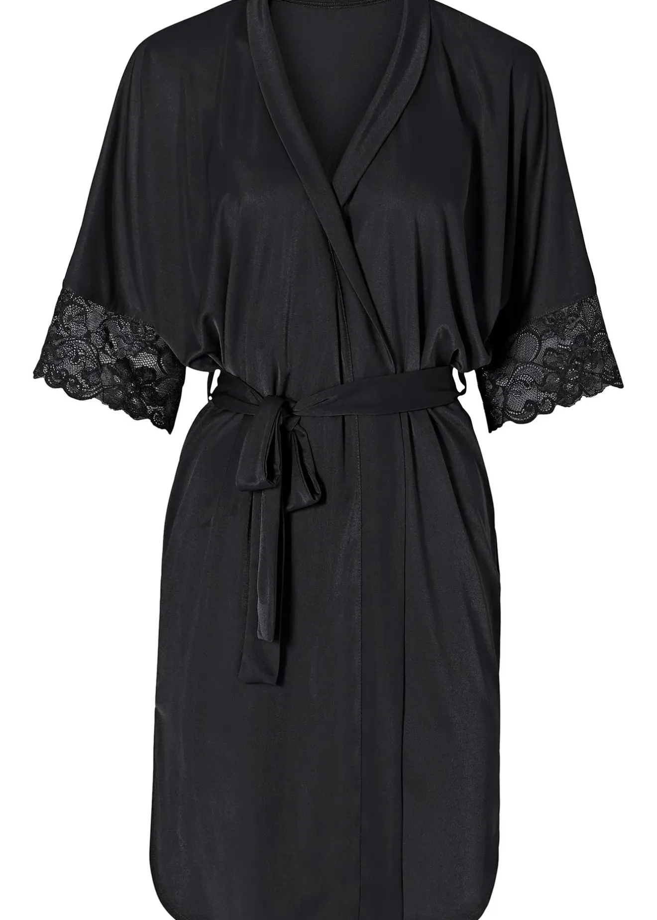 bonprix Kimono en satin|Femme Peignoirs|Dessous