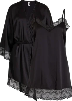 bonprix Kimono et nuisette (ens. 2 pces)|Femme Guêpières & Déshabillés|Peignoirs