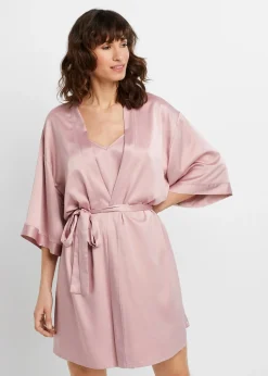 Femme bonprix Guêpières & Déshabillés|Peignoirs|Kimono et nuisette (Ens. 2 pces.)