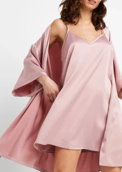 Femme bonprix Guêpières & Déshabillés|Peignoirs|Kimono et nuisette (Ens. 2 pces.)