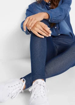 bonprix Legging chaud aspect jean|Femme Vêtements Thermiques|Pantalons