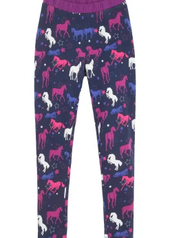 bonprix Legging chaud avec motif cheval|Enfant Vêtements Enfant|Filles 2-8 Ans·Jeans & Pantalons