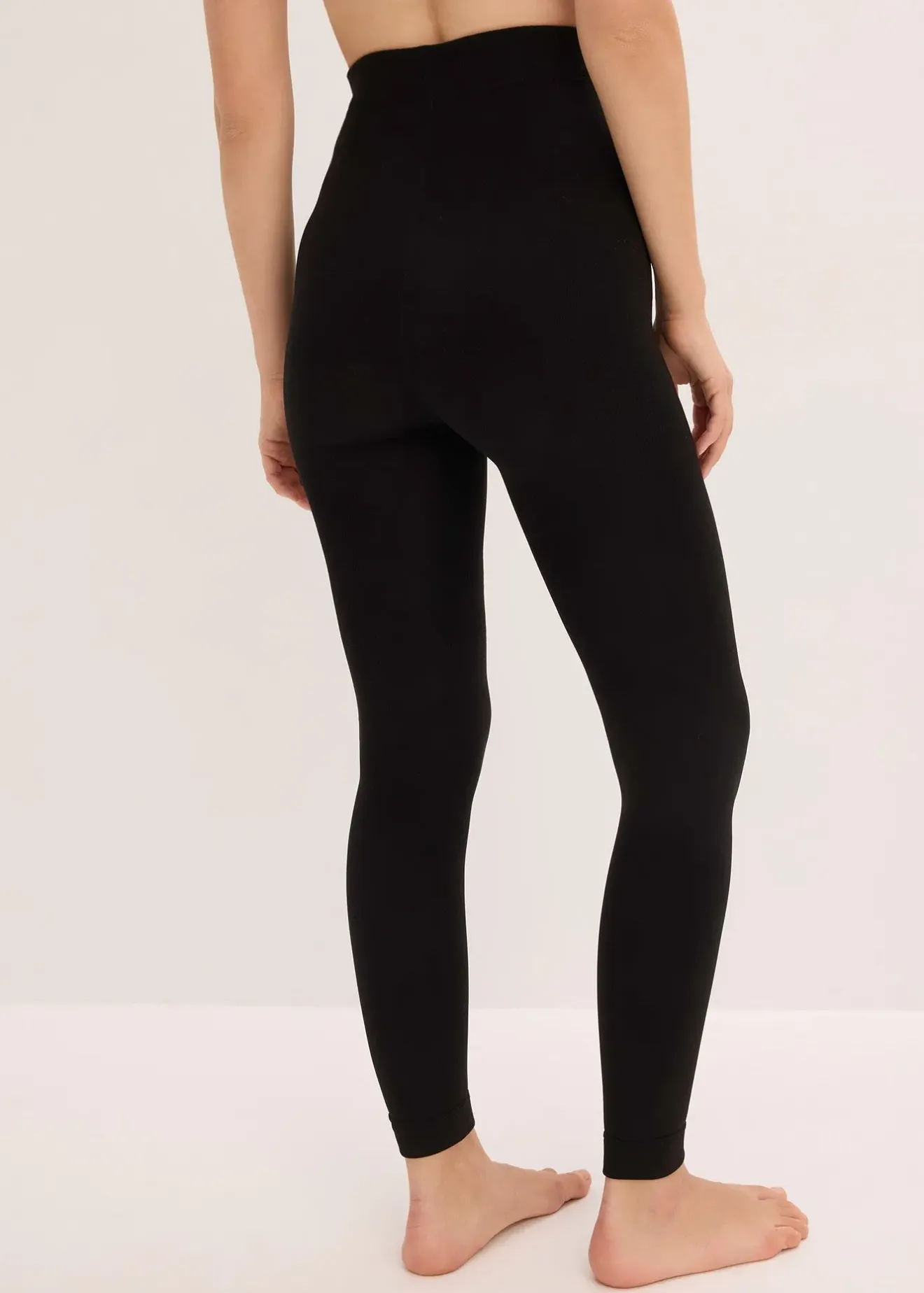 bonprix Legging de grossesse en polaire thermique 140den|Femme Lingerie Thermo|Maternité