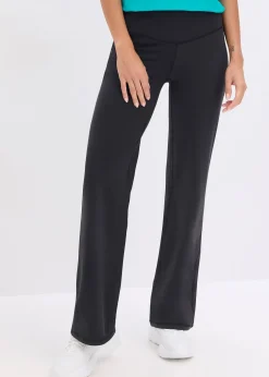 Femme bonprix Vêtements De Sport|Pantalons|Legging de sport en matière toucher coton, coupe droite
