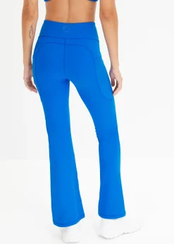 bonprix Legging de sport évasé et confortable avec poche portable, séchage rapide|Femme Vêtements De Sport|Pantalons