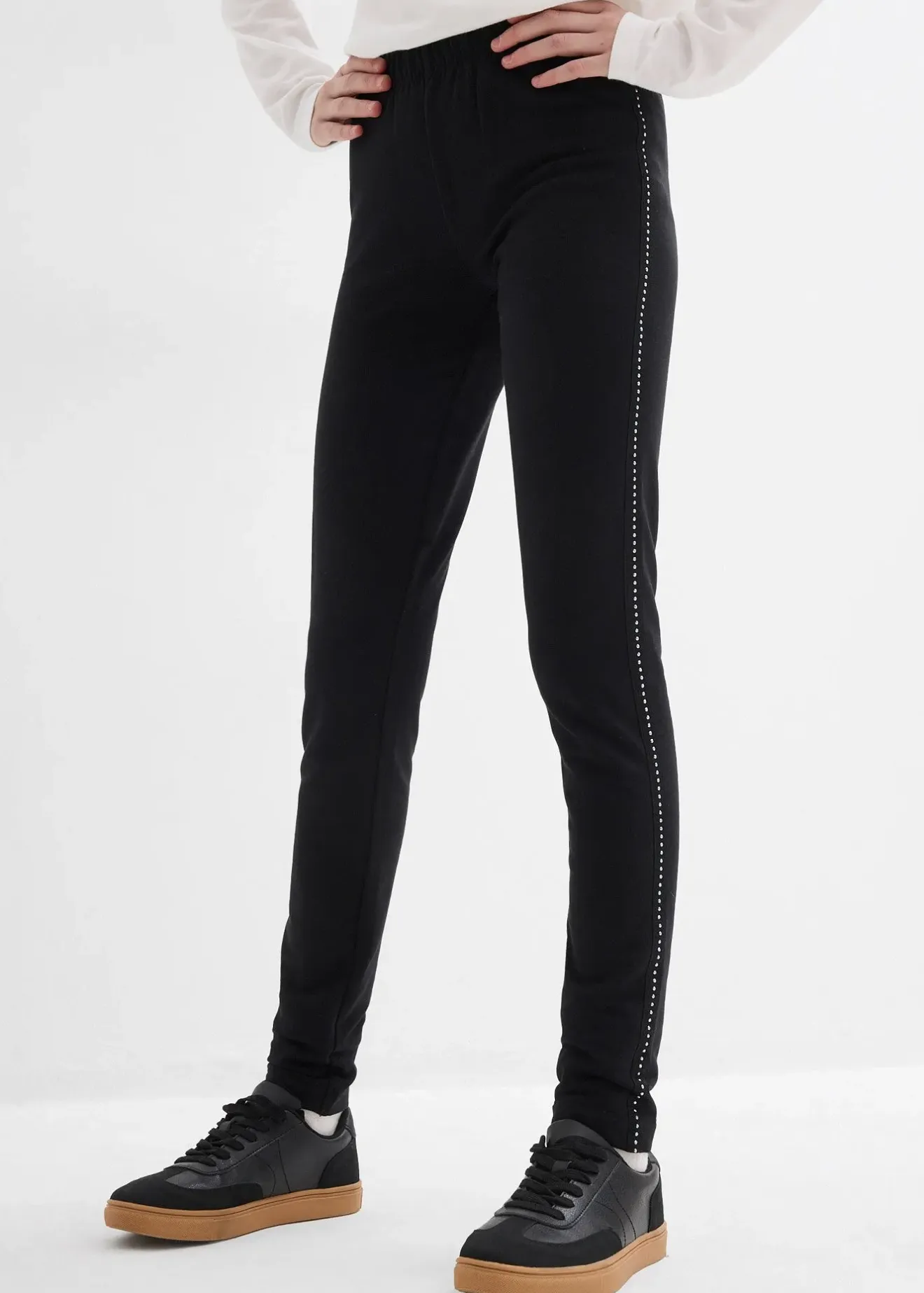 bonprix Legging thermique avec galon à rivets|Enfant Vêtements Enfant|Filles 9-16 Ans·Pantalons & Leggings