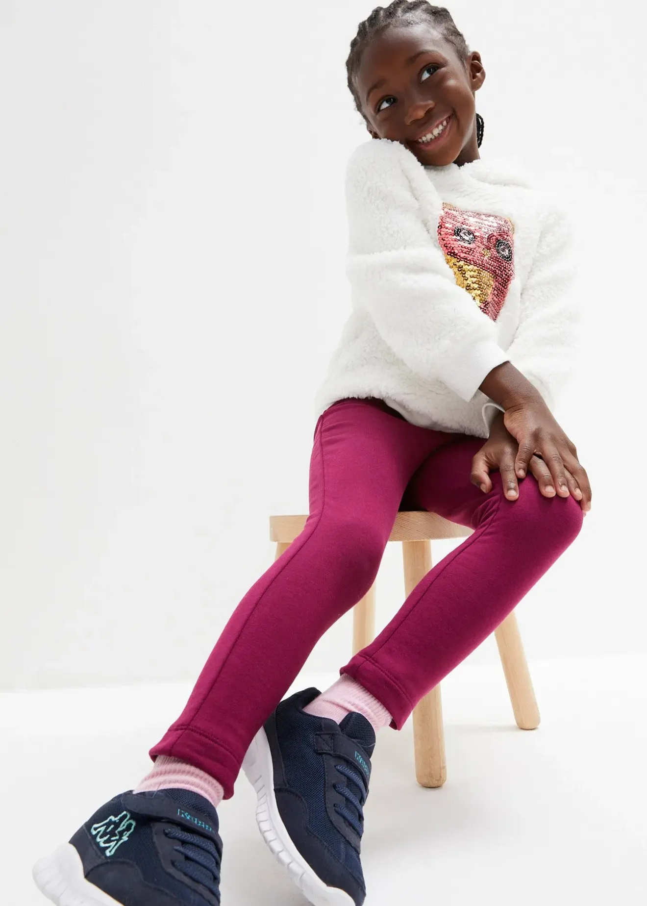 Enfant bonprix Vêtements Enfant|Filles 2-8 Ans·Jeans & Pantalons|Legging thermique en coton extensible