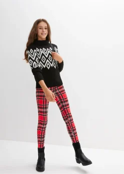 Enfant bonprix Vêtements Enfant|Filles 9-16 Ans·Pantalons & Leggings|Legging thermo fille à carreaux
