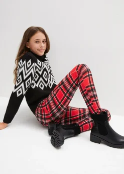 Enfant bonprix Vêtements Enfant|Filles 9-16 Ans·Pantalons & Leggings|Legging thermo fille à carreaux