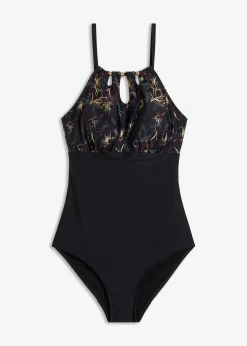 bonprix Élégant maillot 1 pièce sculptant, maintien modéré|Femme Maillots De Bain Gainants|Maillots 1 Pièce