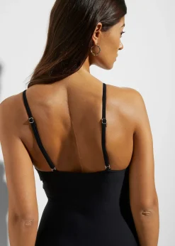 bonprix Élégant maillot 1 pièce sculptant, maintien modéré|Femme Maillots De Bain Gainants|Maillots 1 Pièce
