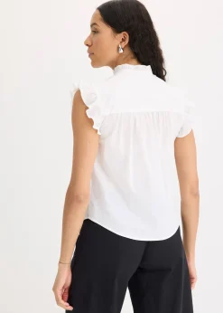 bonprix Léger chemisier sans manches|Femme Chemisiers