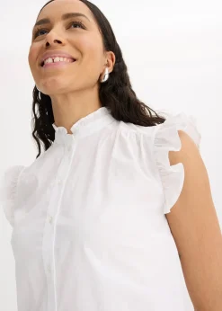 bonprix Léger chemisier sans manches|Femme Chemisiers