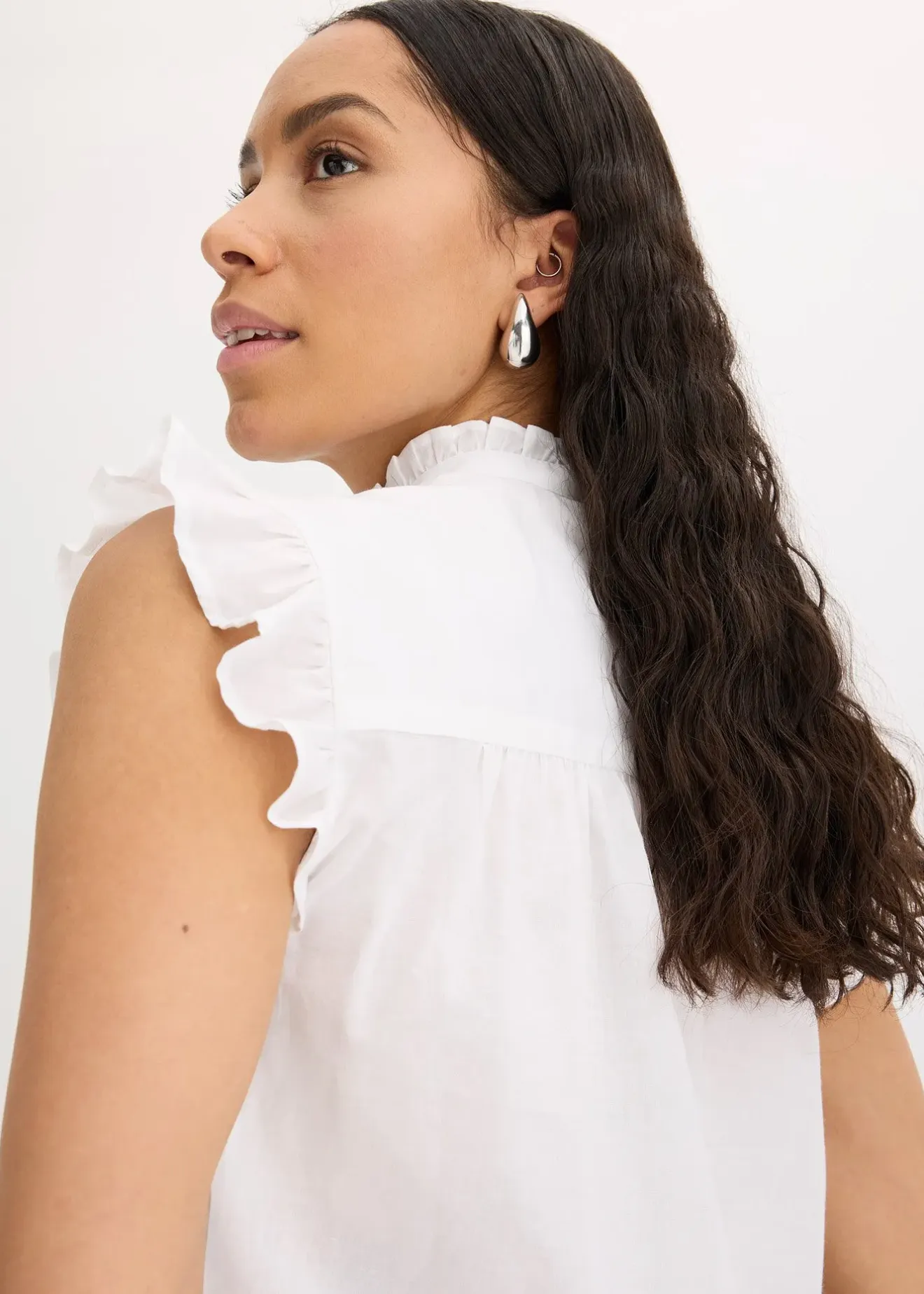 bonprix Léger chemisier sans manches|Femme Chemisiers