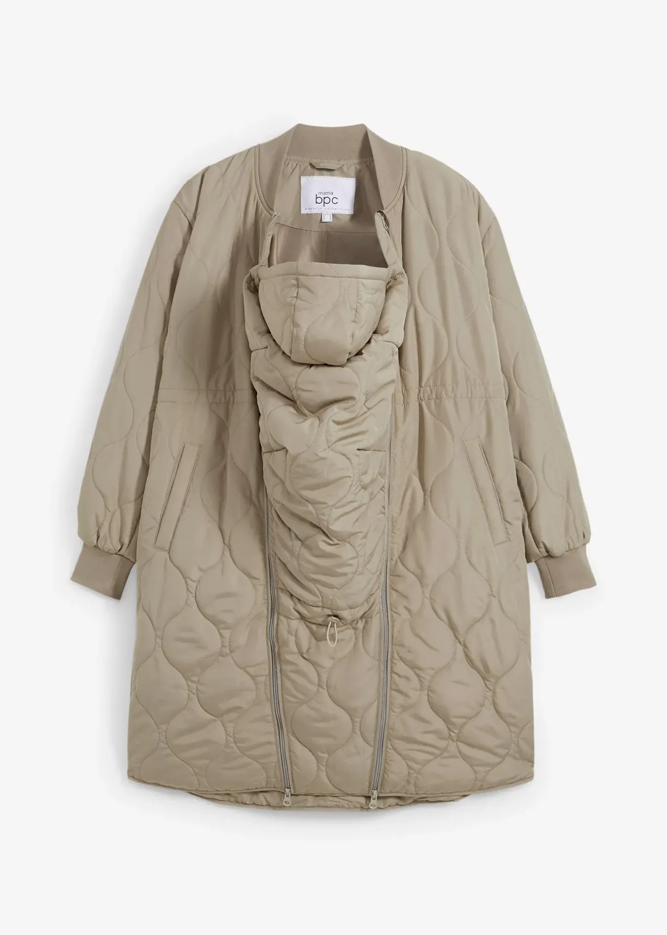 bonprix Léger manteau de grossesse 3en1 avec fonction de portage|Femme Femme Enceinte