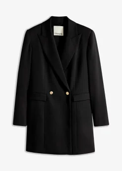 bonprix Long blazer à boutons décoratifs|Femme Blazers