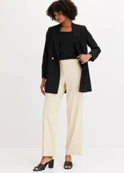 bonprix Long blazer à boutons décoratifs|Femme Blazers