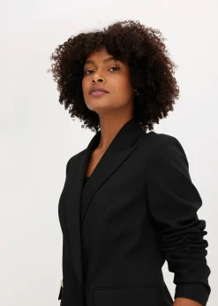 bonprix Long blazer à boutons décoratifs|Femme Blazers