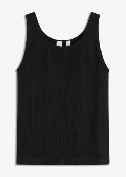 bonprix Long débardeur côtelé sans coutures|Femme Vêtements De Sport|T-Shirts & Tops