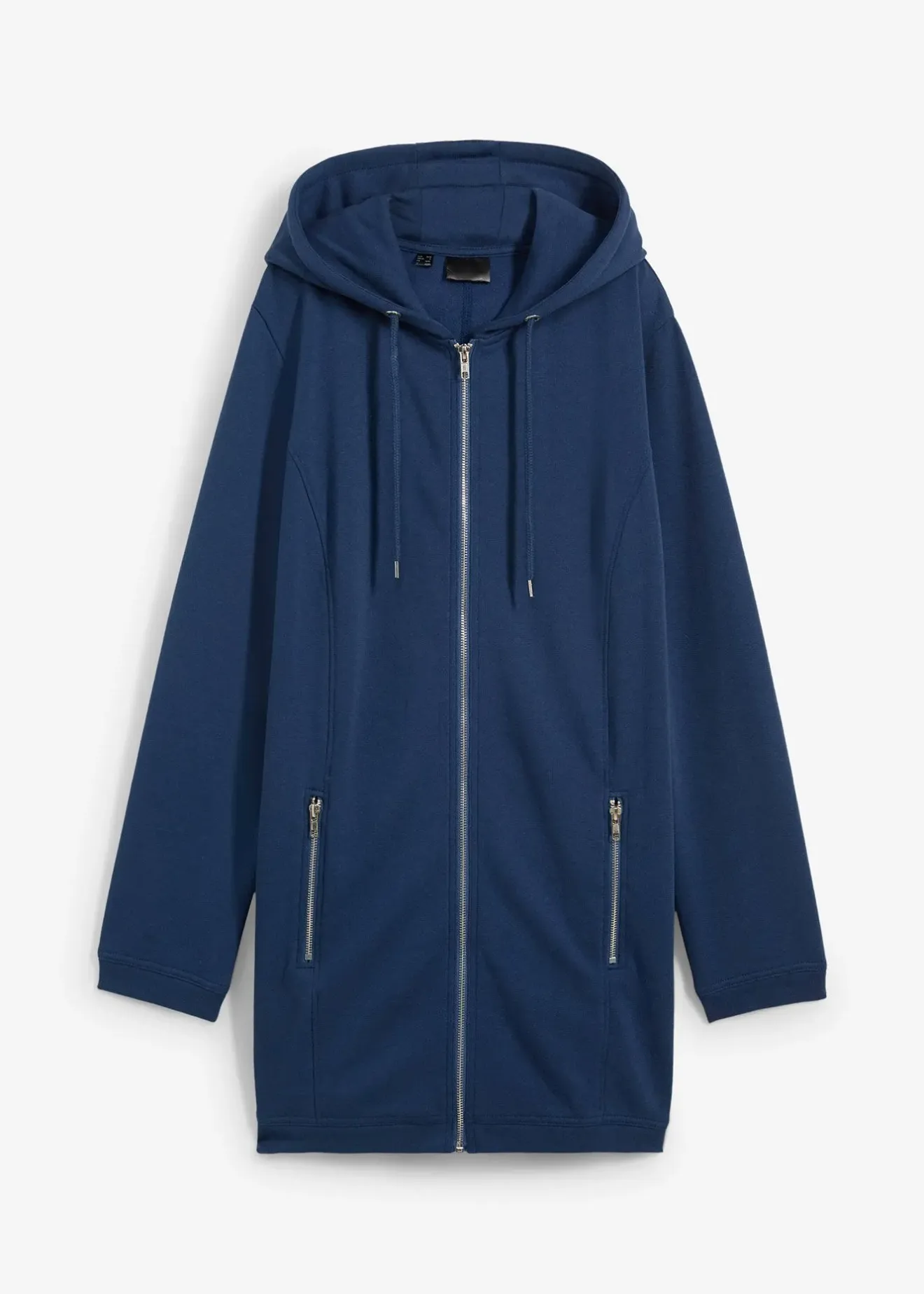 bonprix Long sweat zippé avec poches zippées|Femme Sweats