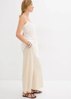 bonprix Longue blouse sans manches en viscose|Femme Chemisiers