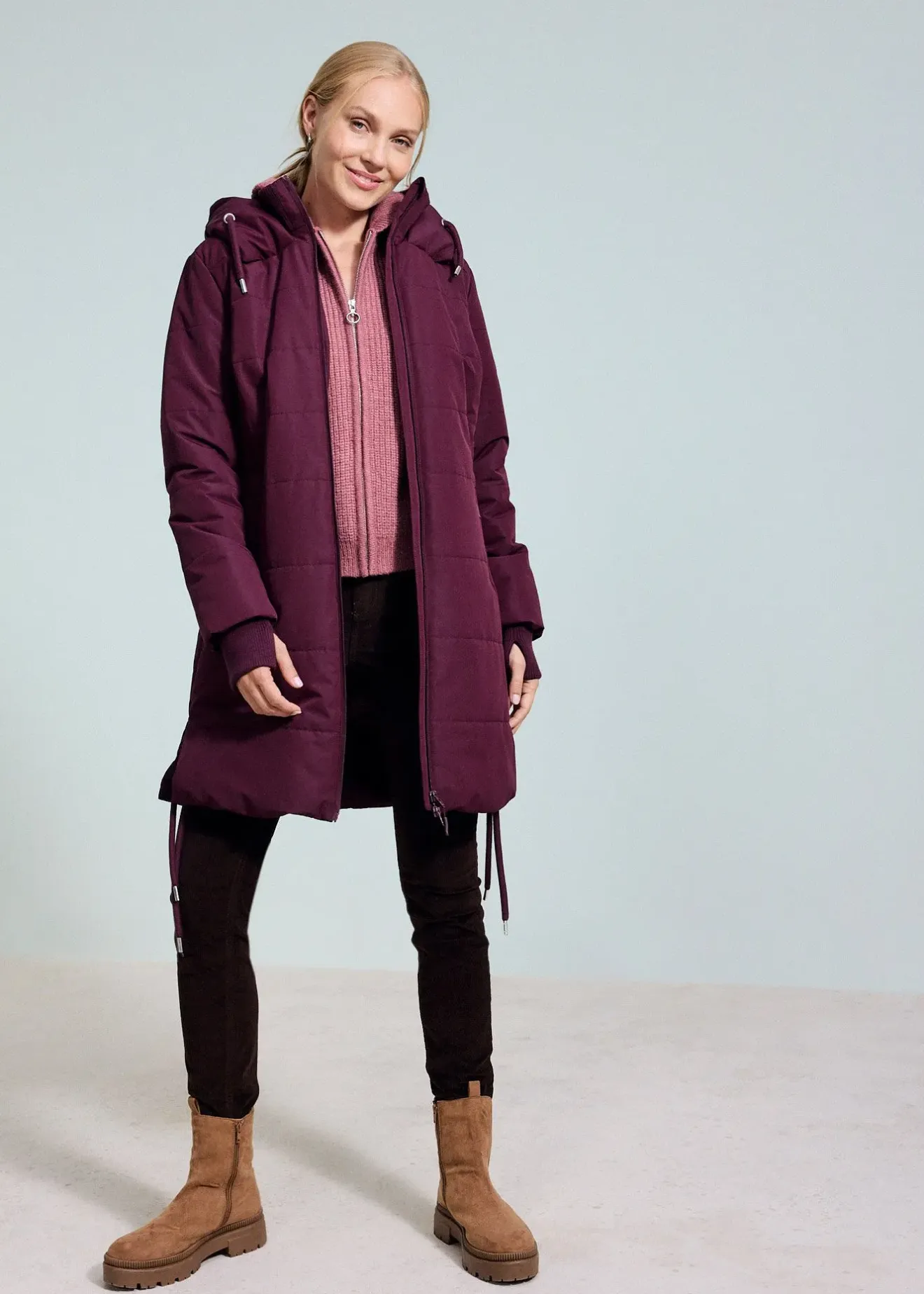 Femme bonprix Vestes & Manteaux|Longue doudoune déperlante