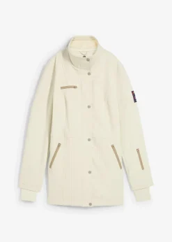 bonprix Longue parka en softshell extensible et déperlant|Femme Vestes & Manteaux