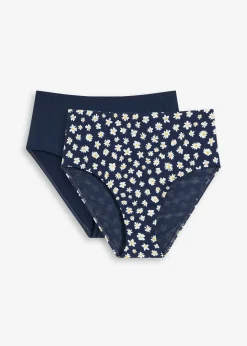 Femme bonprix Maillots De Bain Gainants|Bikinis|Lot de 2 bas de bikini sculptants, maintien modéré