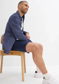 Homme bonprix Shorts|Pantalons|Lot de 2 bermudas chino extensibles, regular