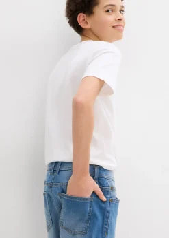 bonprix Lot de 2 bermudas en jean stretch, Regular Fit|Enfant Garçons 9-16 Ans·Lots De 2 Articles Et Plus|Garçons 9-16 Ans·Shorts