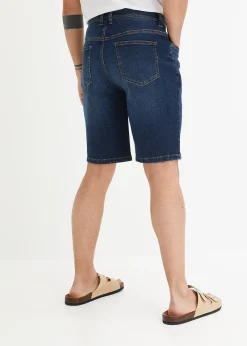 bonprix Lot de 2 bermudas en jean extensible, regular|Homme Shorts|Jeans