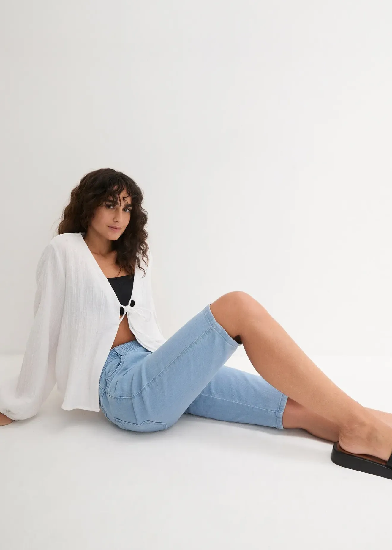 bonprix Lot de 2 bermudas extensibles|Femme Shorts