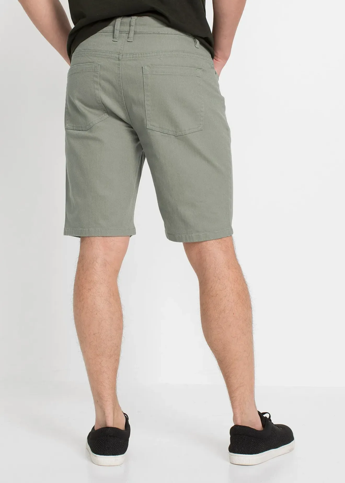 Homme bonprix Shorts|Pantalons|Lot de 2 bermudas extensibles, Regular