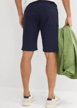 bonprix Lot de 2 bermudas extensibles, Regular|Homme Shorts|Pantalons
