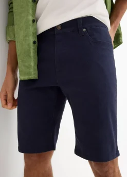 bonprix Lot de 2 bermudas extensibles, Regular|Homme Shorts|Pantalons