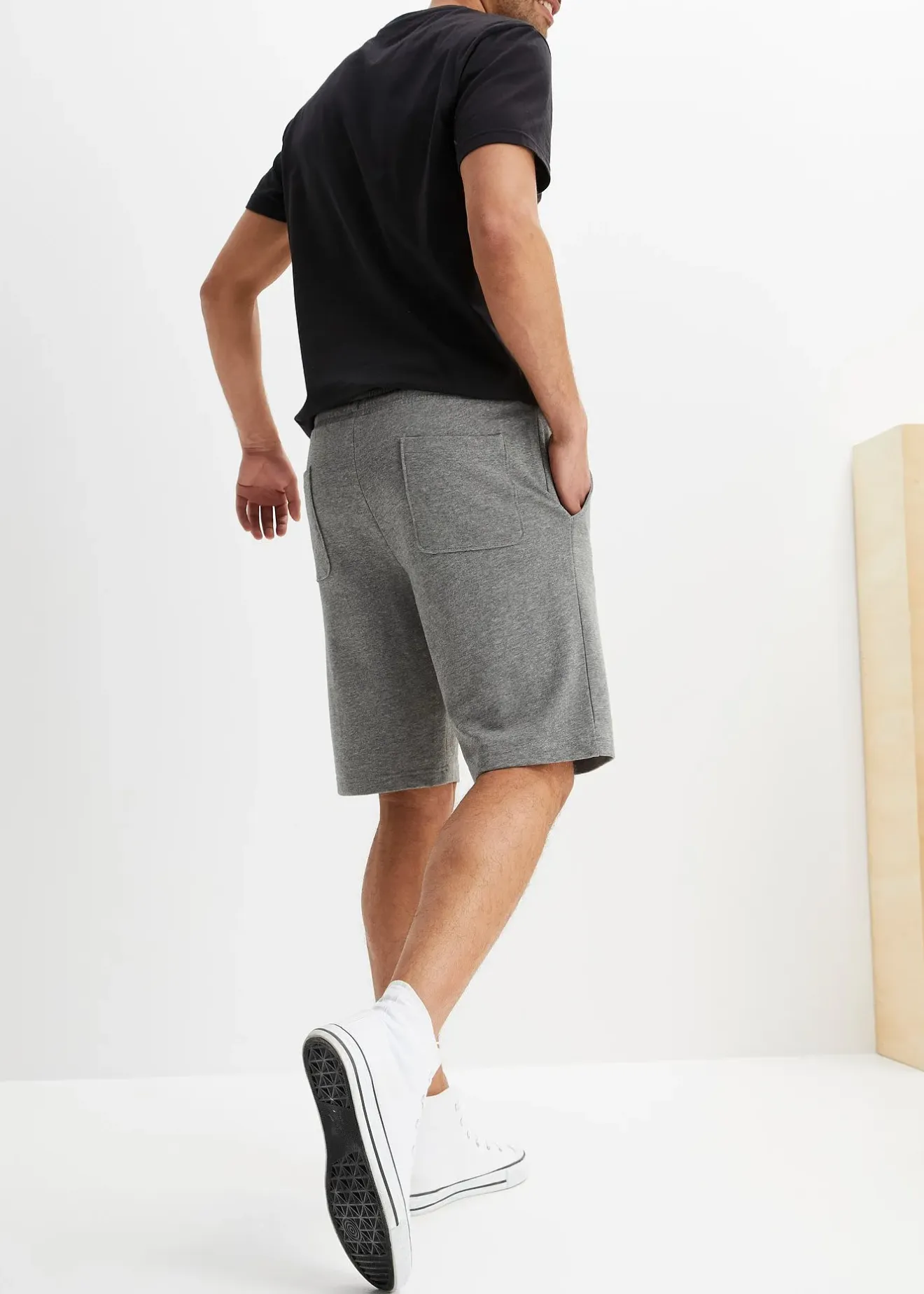 bonprix Lot de 2 bermudas sweat|Homme Shorts|Vêtements De Sport