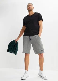 bonprix Lot de 2 bermudas sweat|Homme Shorts|Vêtements De Sport