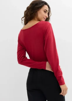 bonprix Lot de 2 bodys manches longues|Femme Basiques|T-Shirts & Tops