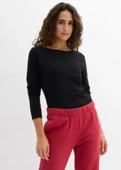 Femme bonprix Basiques|T-Shirts & Tops|Lot de 2 bodys manches longues