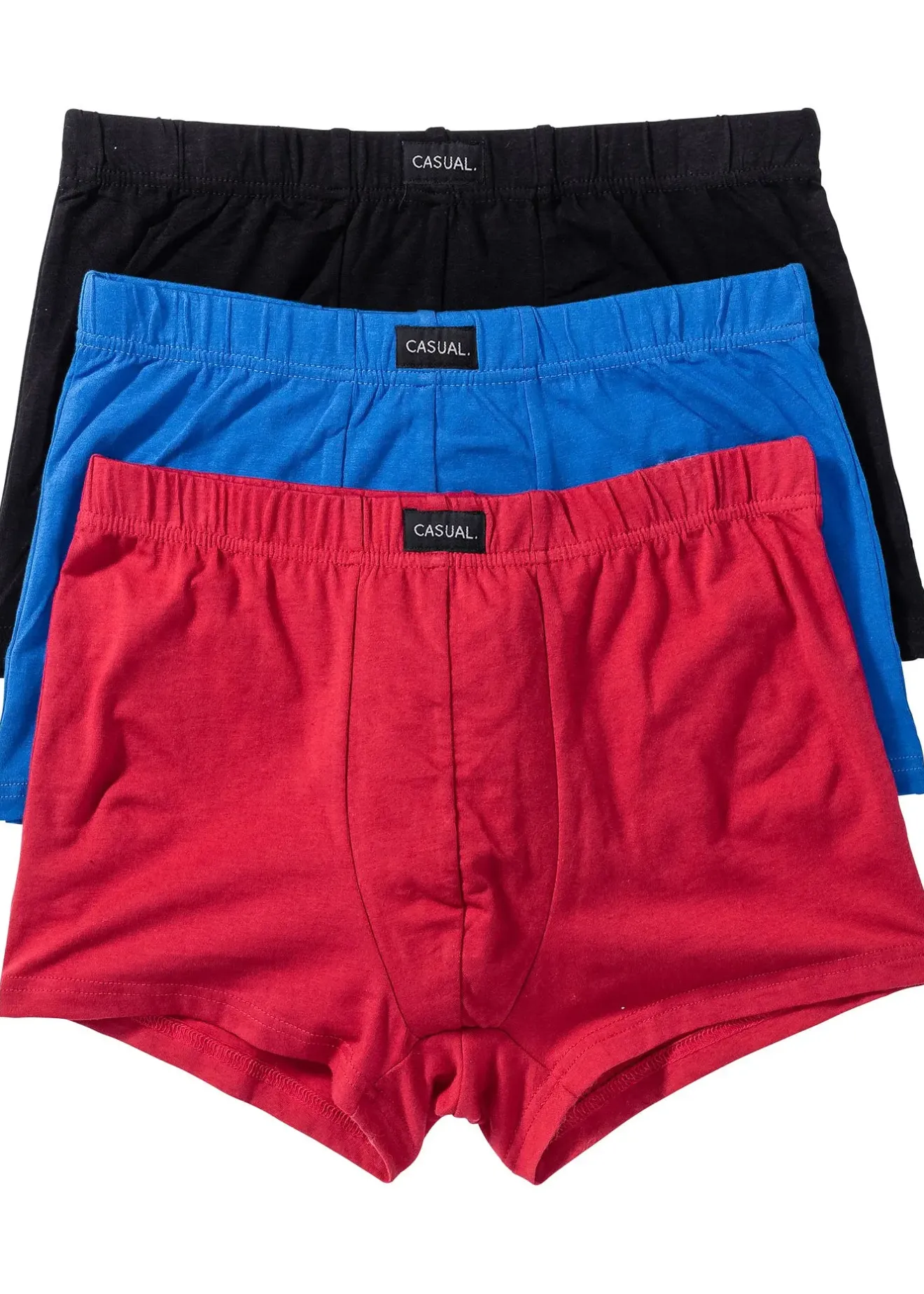 Homme bonprix Caleçons|Sous-Vêtements|Lot de 3 boxers coton