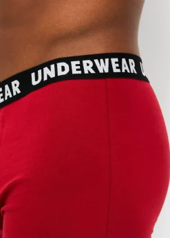 bonprix Lot de 3 boxers coton|Homme Caleçons|Sous-Vêtements